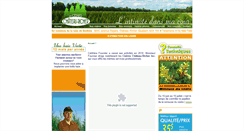 Desktop Screenshot of cedreschateauricher.com
